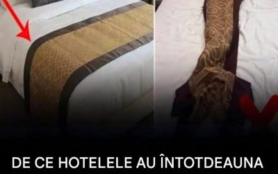 Care este scopul benzii de material textil de pe paturile de hotel?