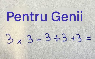 Matematică: Poți rezolva 3×3 + 3÷3 – 3?
